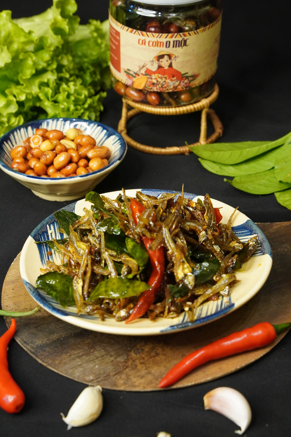 Cá Cơm Rim Lá Chanh Mộc Truly Huế -150gram