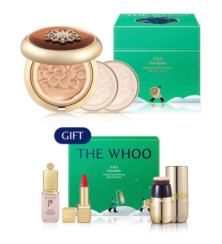 phấn nước Whoo hoa hiên cheongidan Radiant Essence Cushion - AB AUTHENTIC