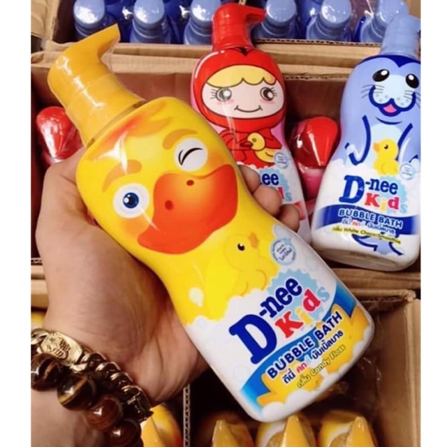 Sữa tắm gội Dnee Kid hình thú 400ml
