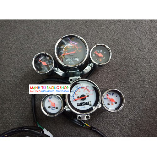 đồng hồ xe 67 3 cái