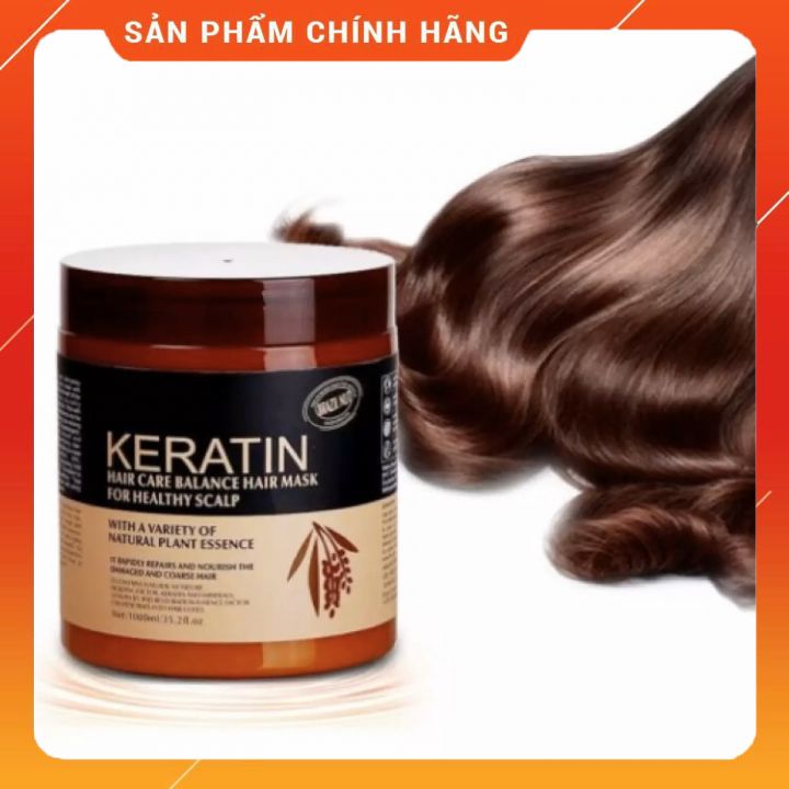 [Hàng chính hãng] DẦU Ủ TÓC , HẤP TÓC KERATIN 1000m 😊😊😊😊😊- phục hồi tóc cho tóc khỏe😉😉😉😉😉