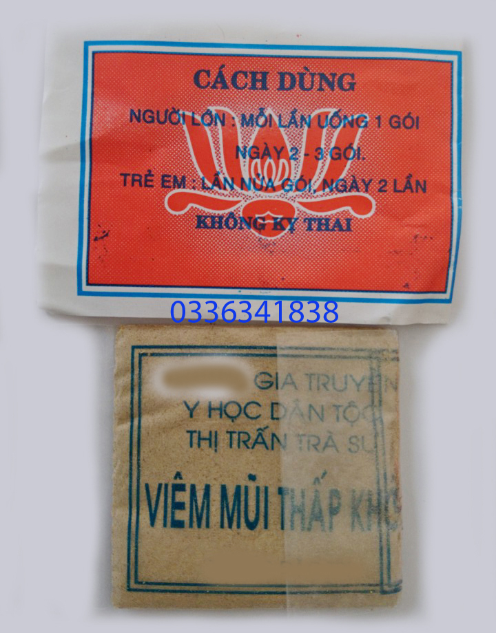 [Chính gốc] 100 Gói Viêm mũi TK thị trấn Trà Sư (dạng bột)