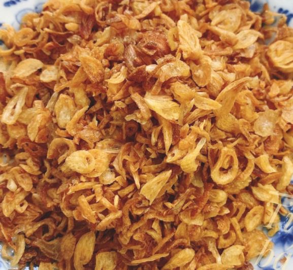 Hành Phi Loại Ngon ƞhất Vàng Giòn Thơm Không Trộn Bột (Hành Tím Phi Thơm) 100G