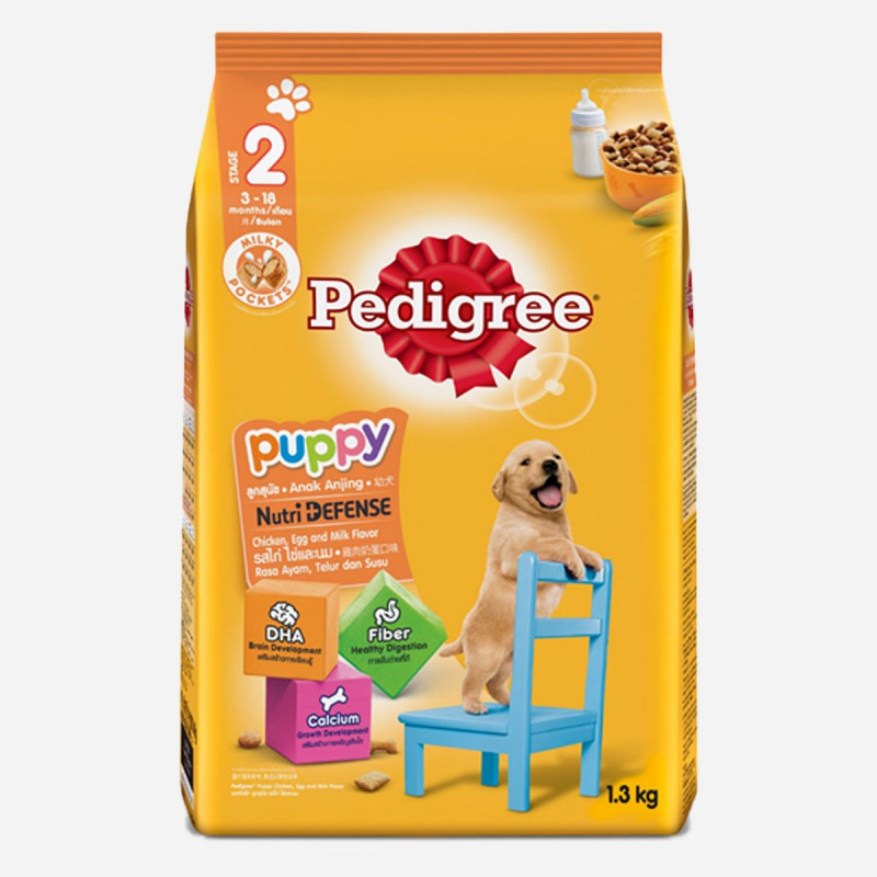 Thức ăn hạt khô pedigree cho chó con và chó trưởng thành