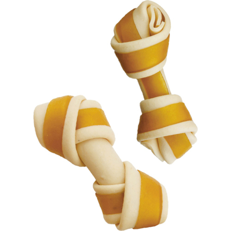 Snack xương nơ hương gà cho chó cưng DoggyMan loại 10 cây nhỏ - 82167