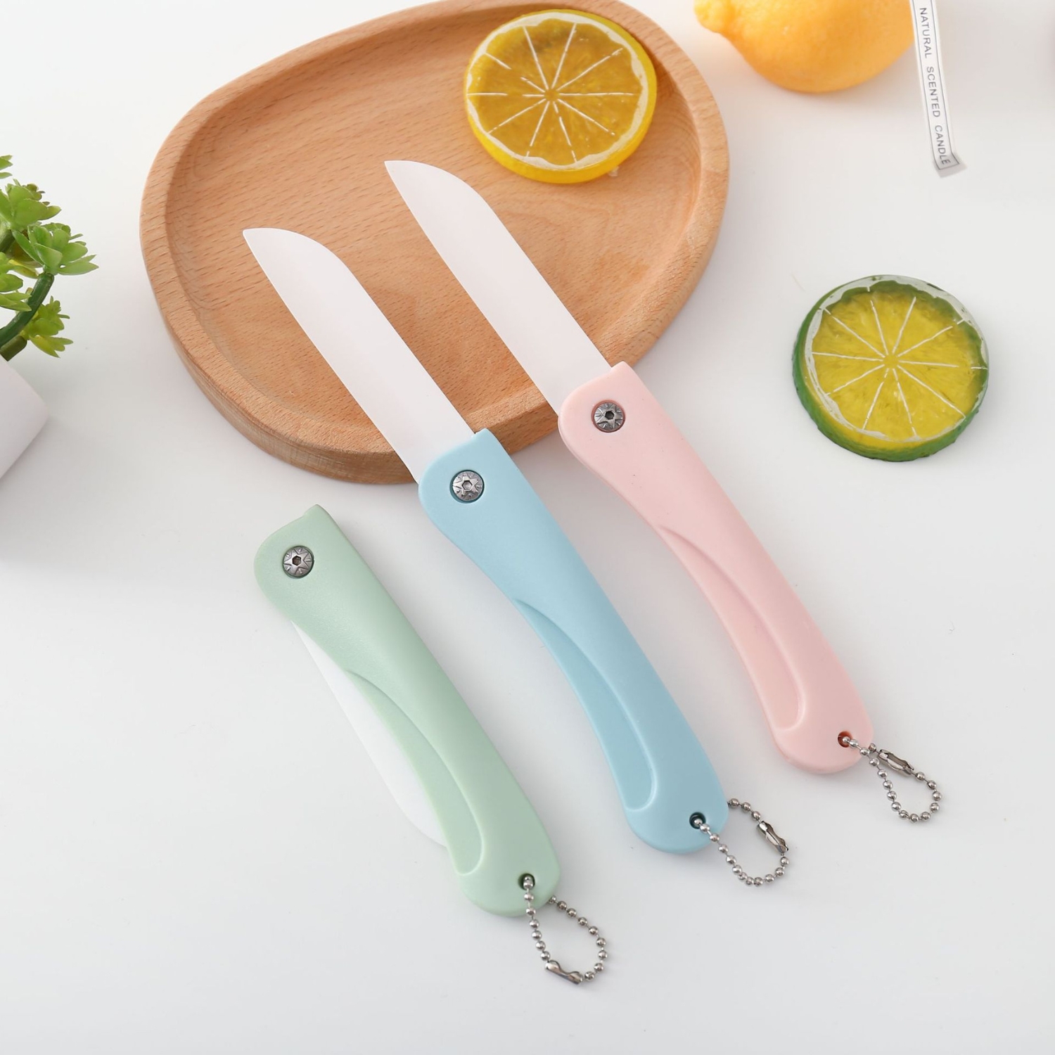 Japanese Folding Fruit Knife, Multifunctional Folding Knife Convenient for Travel