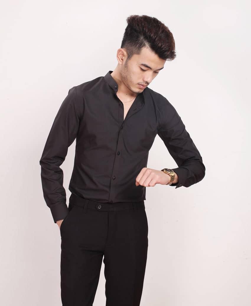 ÁO SƠ MI NAM CỔ TRỤ SIÊU PHẨM 2019 THE MOON