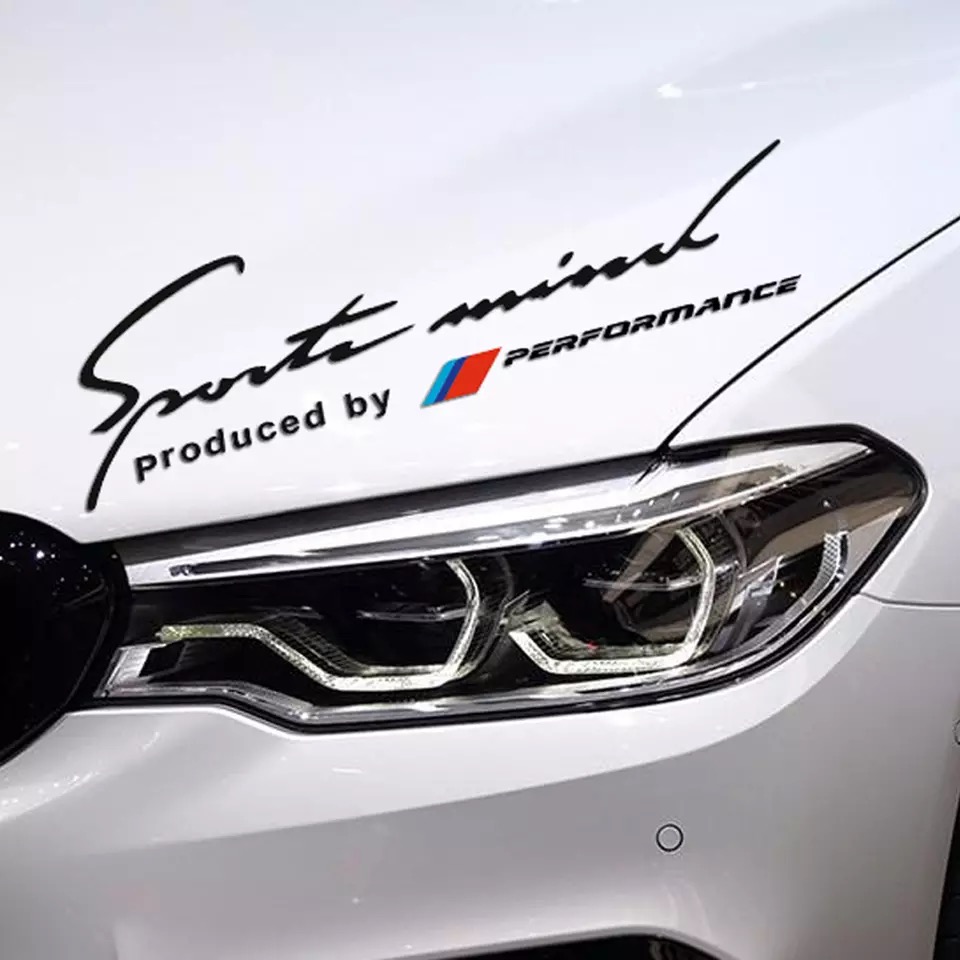 [HCM]Tem sport mind dán xe ô tô Performance 02