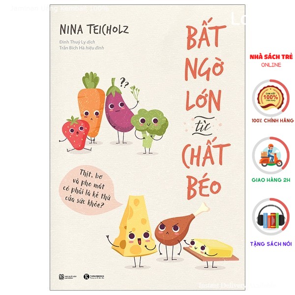 Sách - bất ngờ lớn về chất béo - thái hà books
