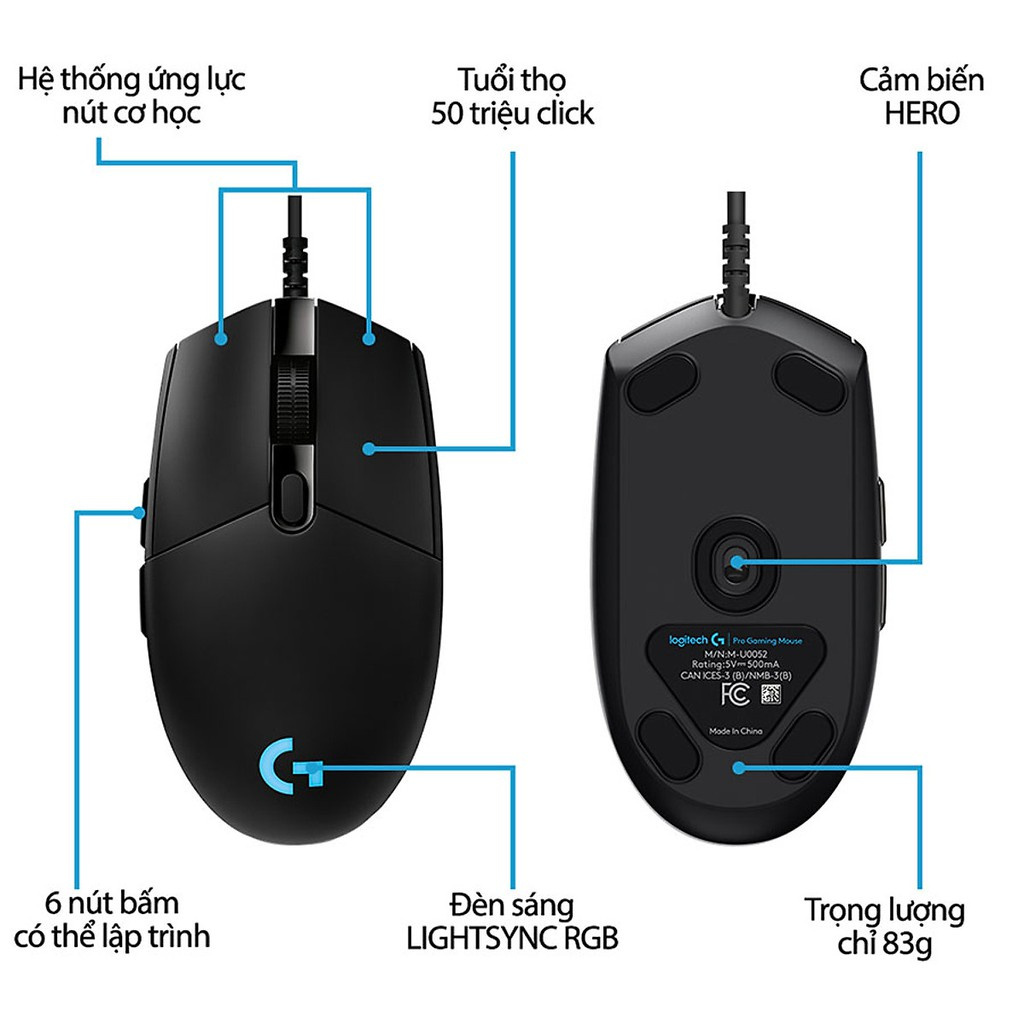 [HCM]( Xã Kho Linh Kiện ) Chuột game Logitech G102  gen 2 - 8000DPI