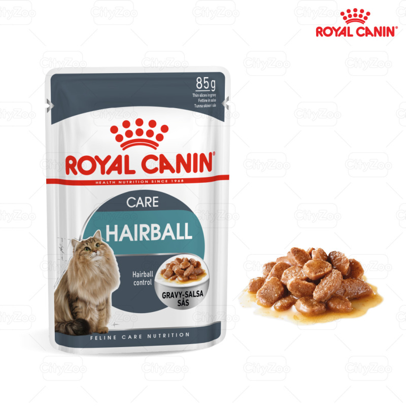Pate Hairball Care 85gr hãng Royal Canin cho mèo , giúp tiêu hóa búi lông