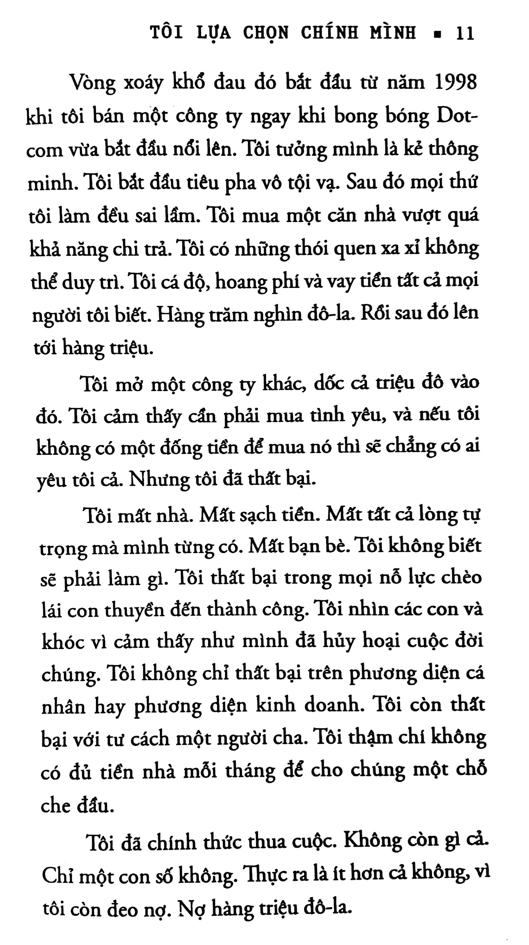 Sách - Tôi lựa chọn chính mình