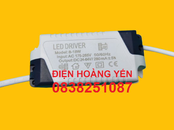 [HCM]10 TĂNG PHÔ ĐÈN LED ÂM TRẦN 8-18W