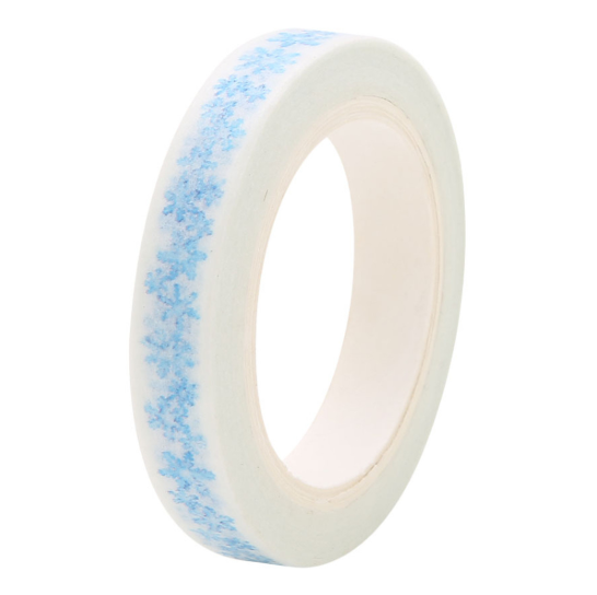 [HCM]Băng Keo Giấy Trang Trí Washi Tape - Snowflakes