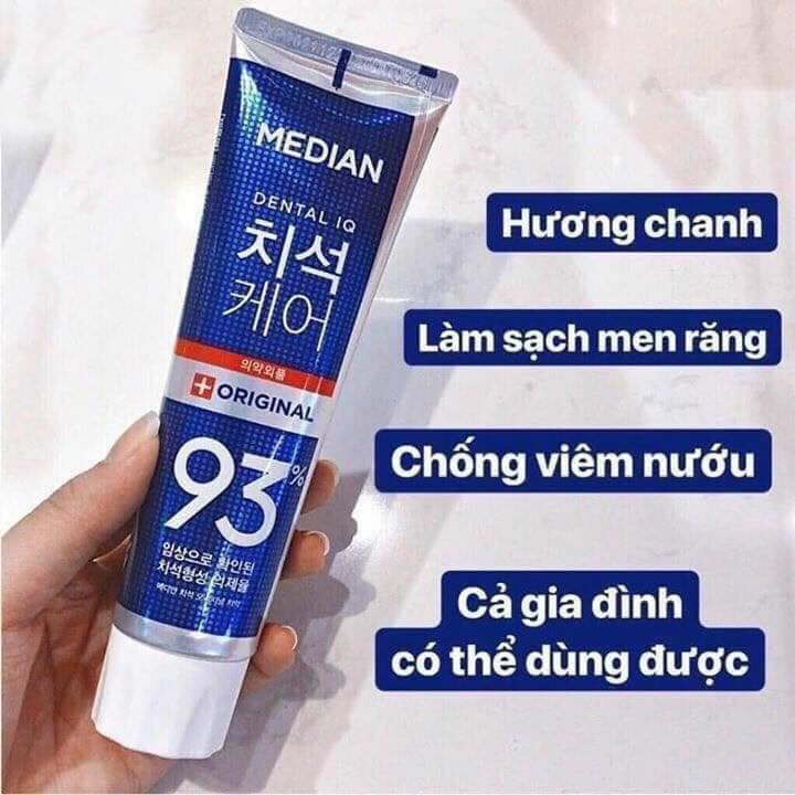 Kem Đánh Trắng Răng MEDIAN 93% Tooth Paste 120gr