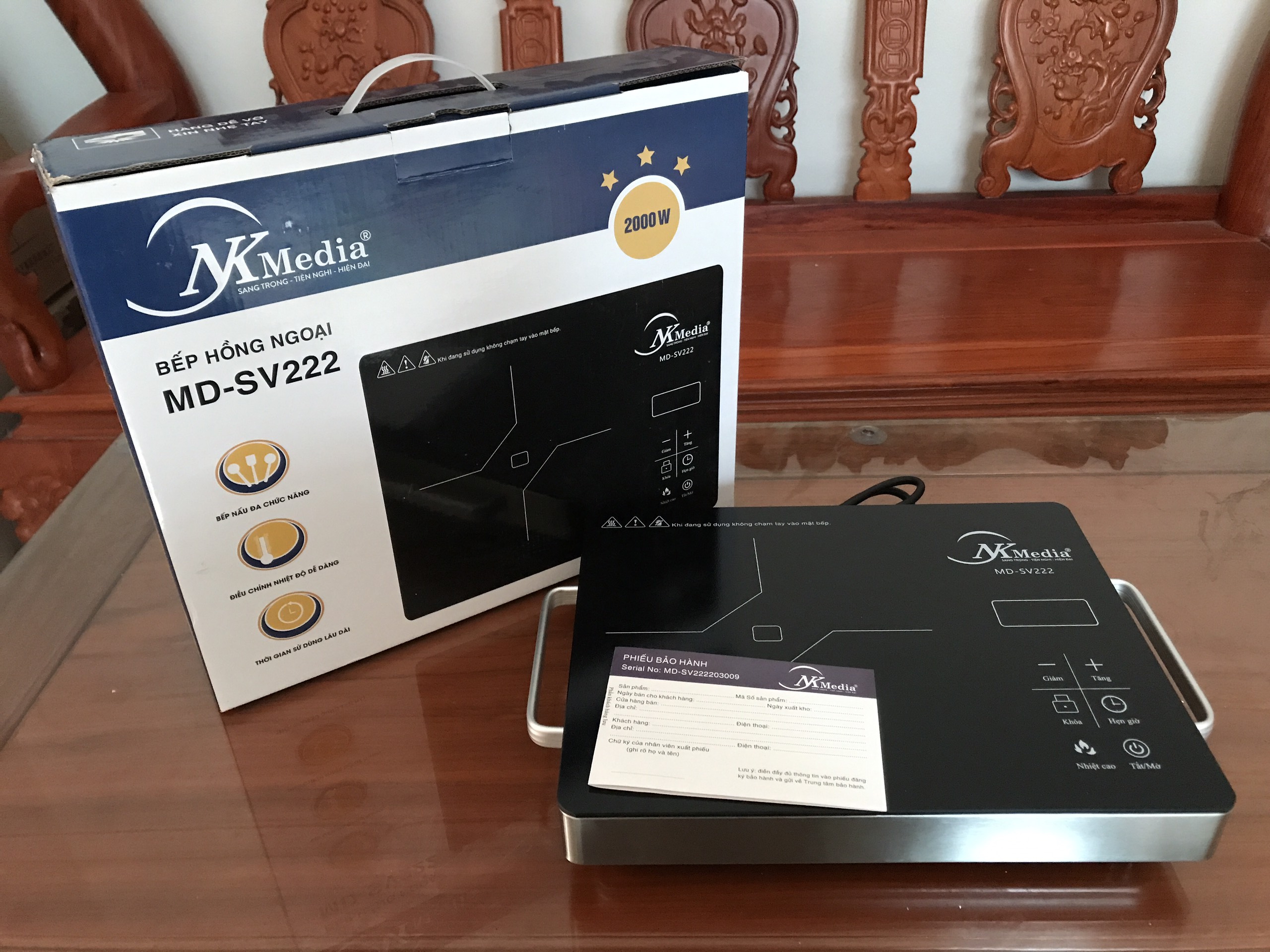 Bếp hồng ngoại NK Media Model-SV222