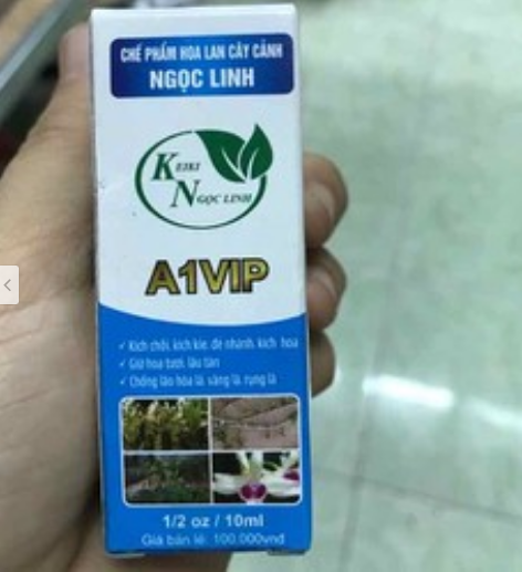 Chế phẩm hoa lan cây cảnh a1 vip ngọc linh- lọ 10ml