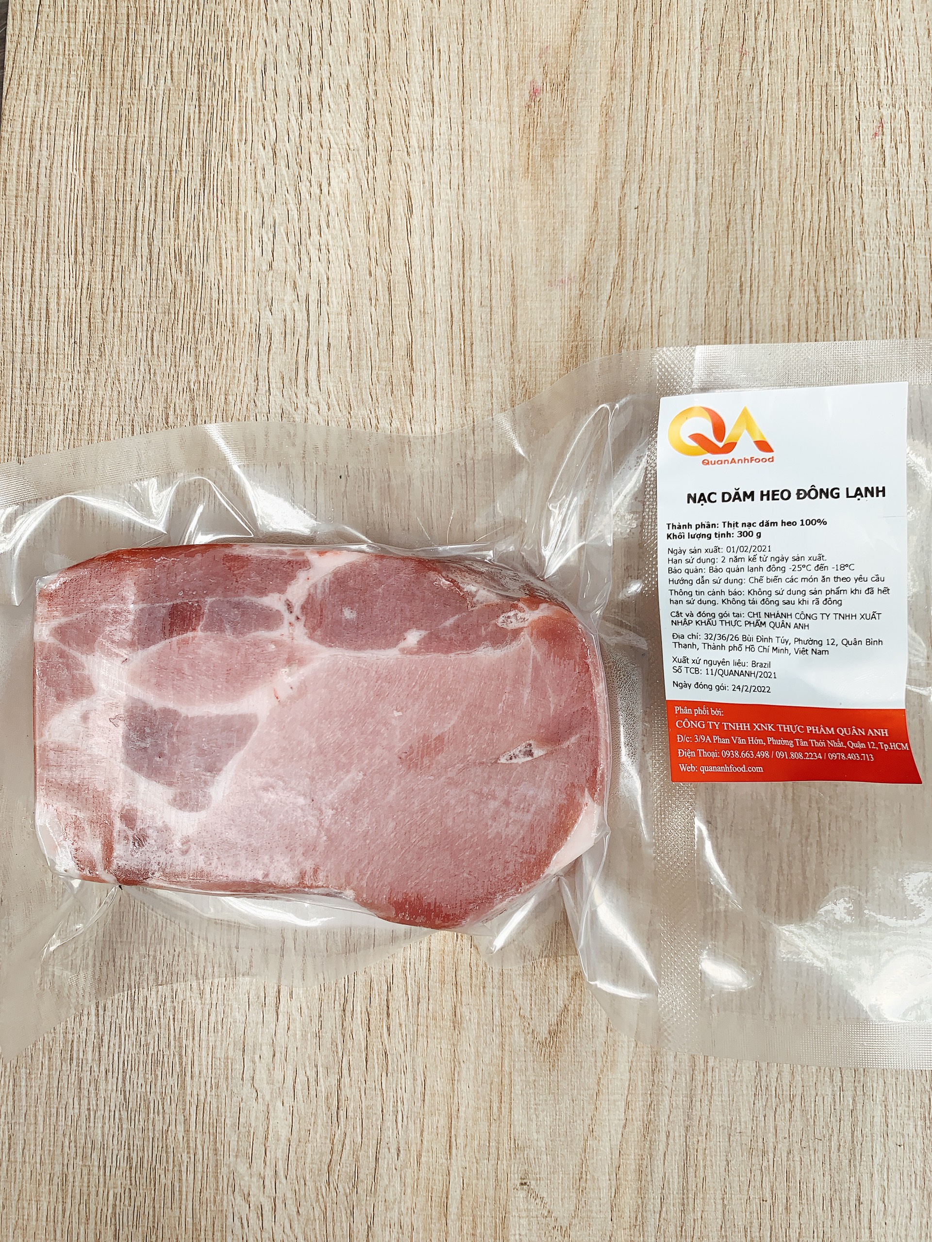 [CHỈ GIAO HỎA TỐC HCM] - Nạc Dăm Heo Nhập Khẩu