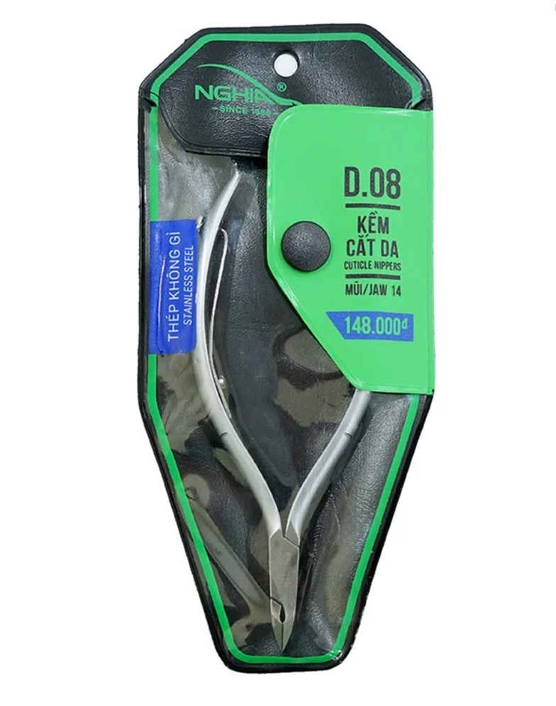 Kềm Nghĩa cắt da thép không gỉ D.08