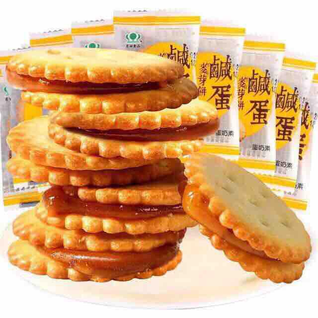Bánh quy trứng muối Đài Loan, 500g