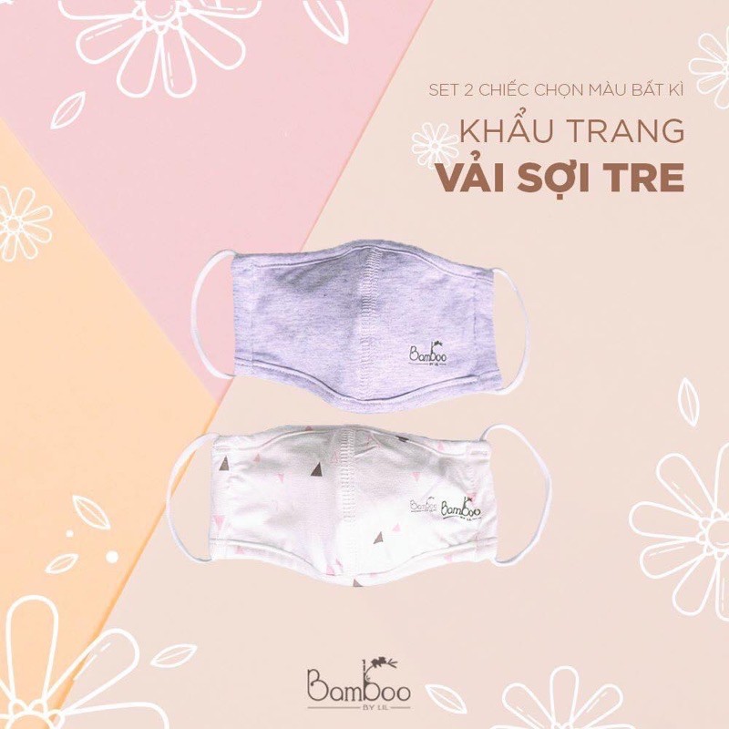 KHẨU TRANG VẢI SỢI TRE
