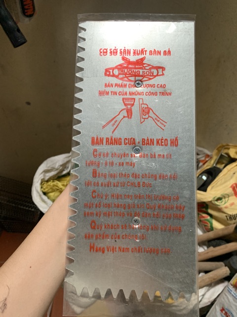 Bàn Bả Răng Cưa  Bàn Xoa Sắt