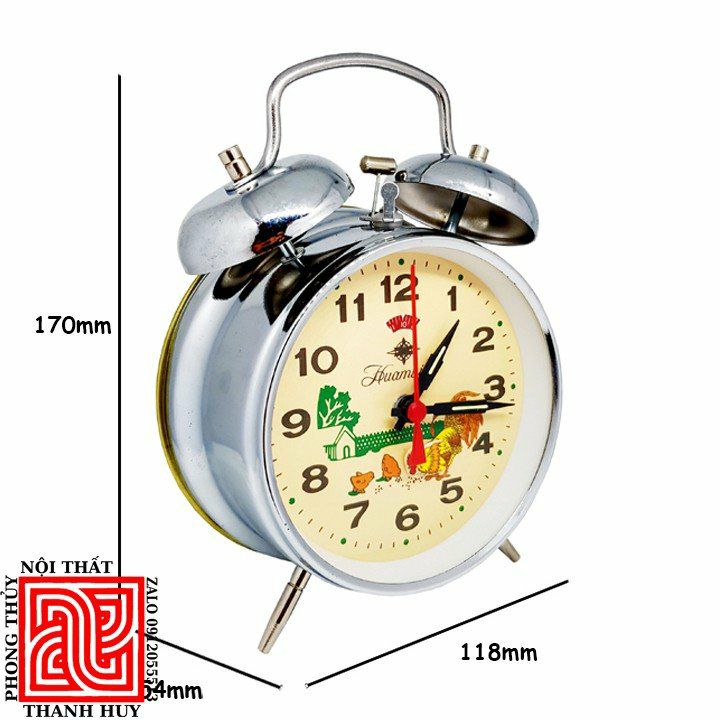 Đồng hồ gà chuông ngoài