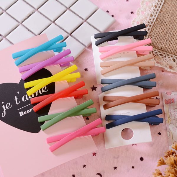 com bo 5 kẹp tóc chữ X siêu xinh