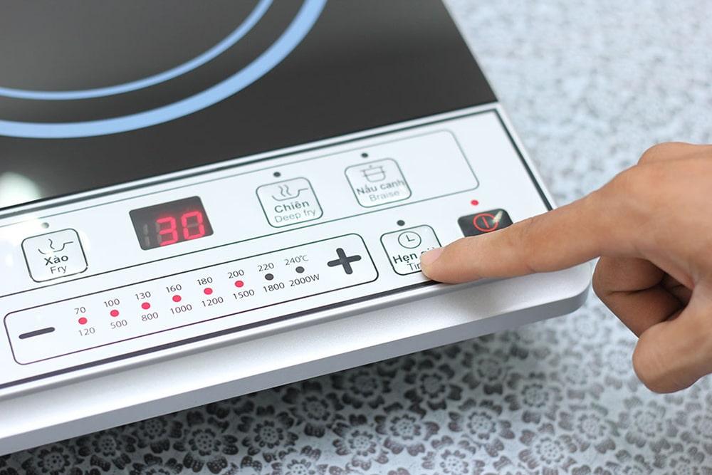 Bếp từ cơ Midea MI-B2015DE (kèm lẩu)