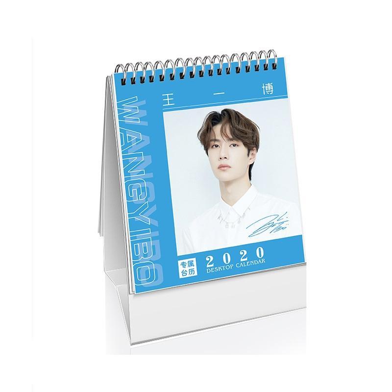 Lịch để bàn vương nhất bác yibo 2020