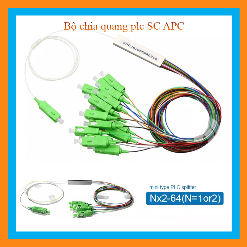 Bộ chia quang 1x8 apc