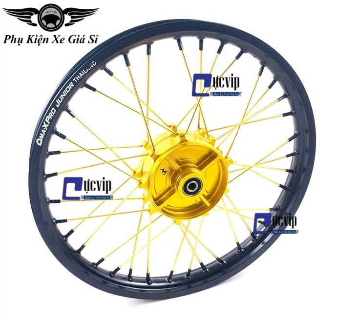 Combo 2 Bộ Căm Vàng 1.57 - 1.49 (2 Bánh Đùm) Xe Sirius MS2993