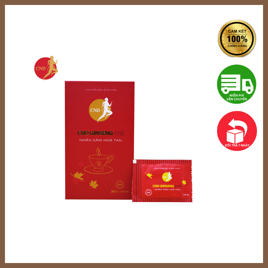 Nhân Sâm Hoà Tan CND GINSENG Red