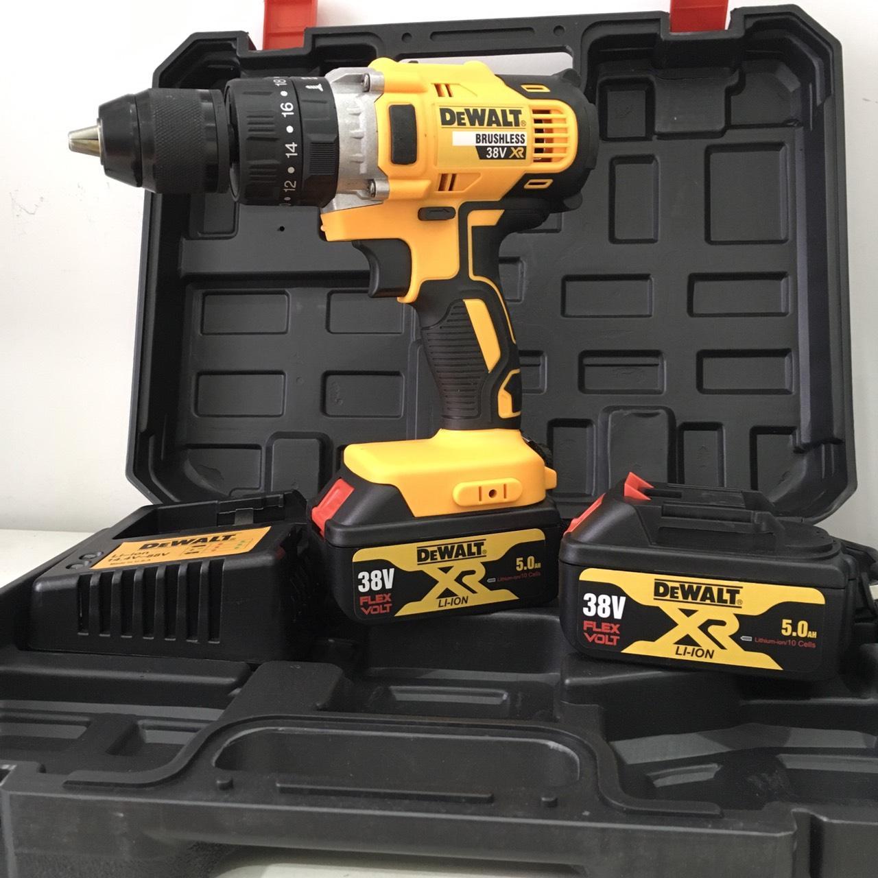 Máy khoan bê tông dùng pin, Máy khoan bê tông búa DEWALT38V