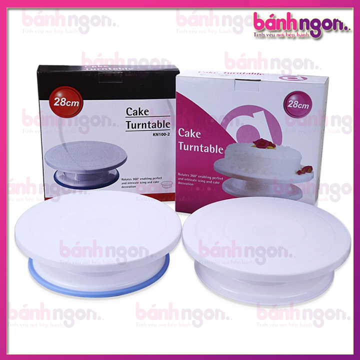 Bàn Xoay Trang Trí /Dụng Cụ Trang Trí  Bánh Gato 28CM