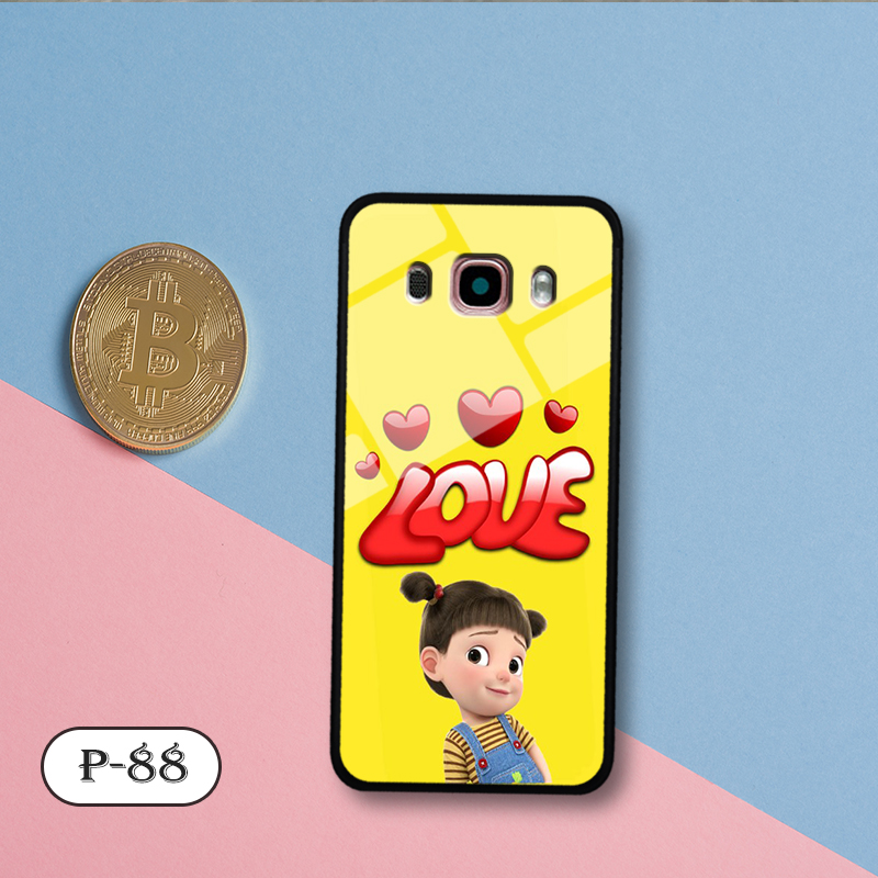 Ốp lưng kính 3D cute Samsung J5 2016