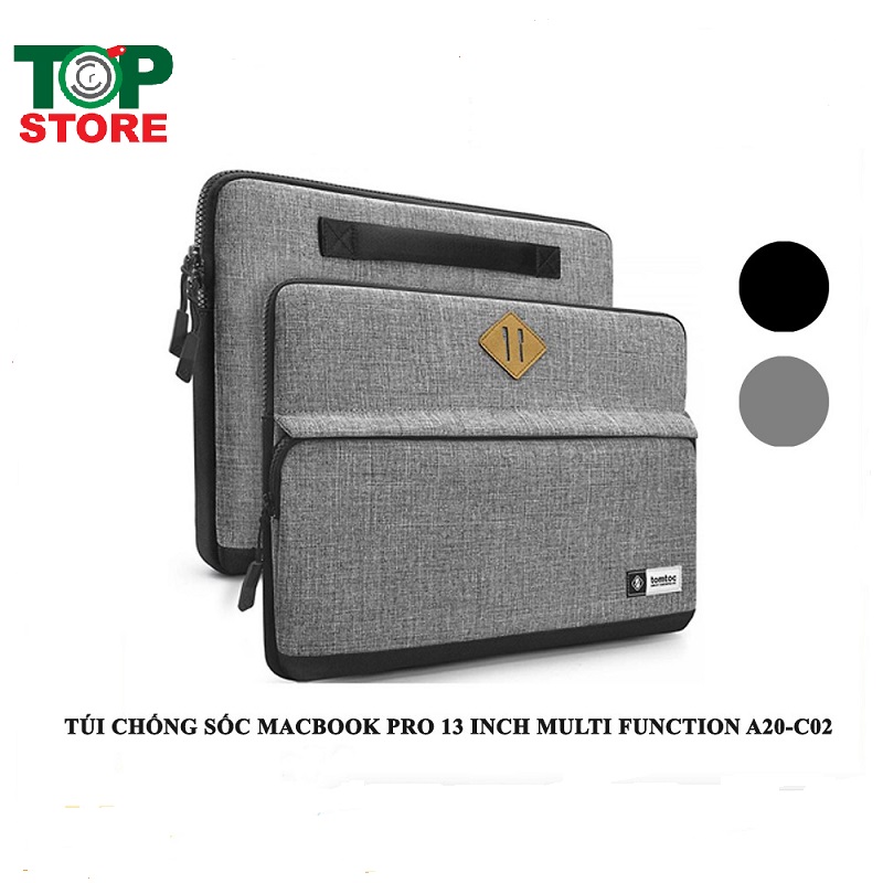Túi chống sốc TOMTOC Multi Function cho Macbook Pro 13inch NEW - (A20-C02)
