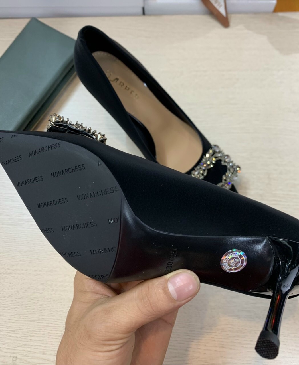 Giầy Cao Gót Nữ Gót Nhỏ Cao 7cm Hàng QCCC