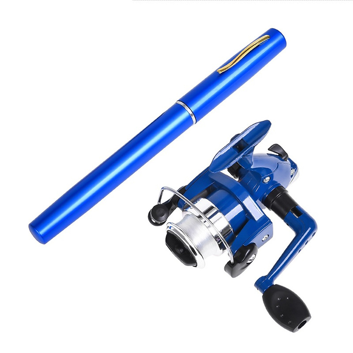[TIỆN LỢI] COMBO bộ cần câu bút bi mini kèm máy câu 1m
