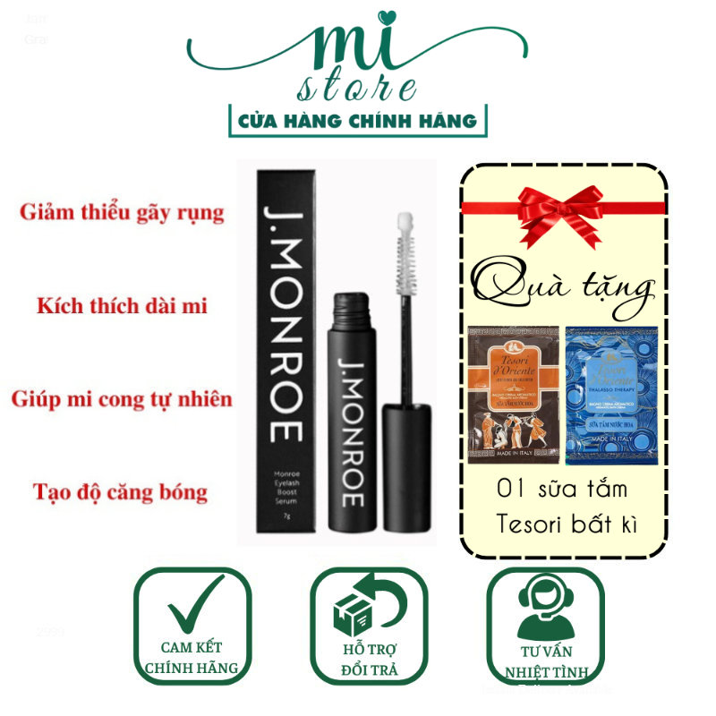 Tinh chất dưỡng mi J.Monroe kích thích mọc mi. dài mi cong tự nhiên - Mi Store