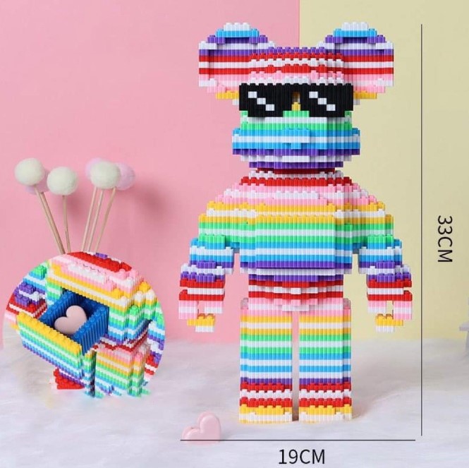 Đồ Chơi Láp Ráp Mô Hình 3D Lego Gấu Bear