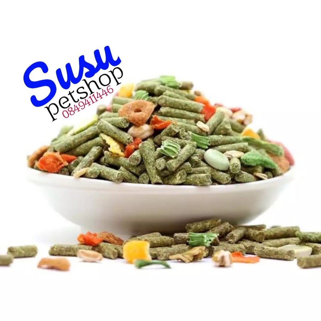 Cỏ nén Cao Cấp Cho Thỏ Crispy 1kg - AL041