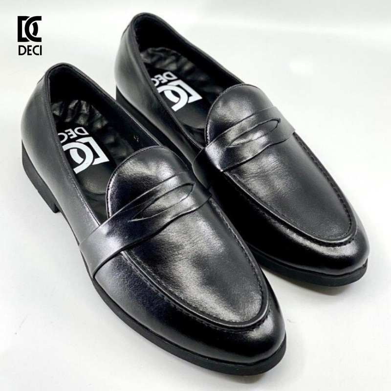 Giày lười tây nam công sở da pu cao cấp g28