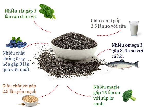 Hạt Chia Úc Organic Chia Seeds 100GR ( LOẠI 1 )