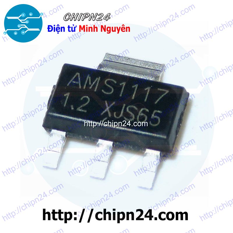 [4 con] (SOP) IC Dán AMS1117-1.2V SOT223 (SMD) (AMS117 1117 1V2 1.2V)
