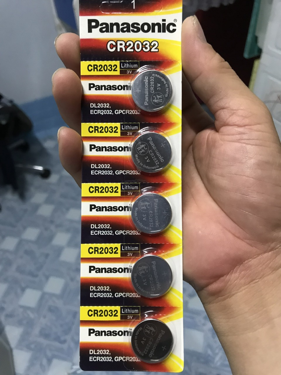 Pin chìa khóa xe máy Honda Vision