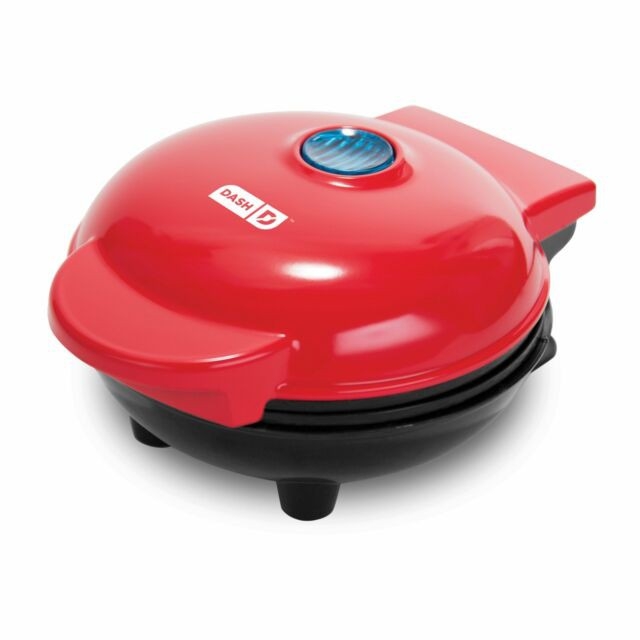 [TẶNG CỌ DẦU SILICONE] Máy làm bánh kẹp Waffle Dash Mini