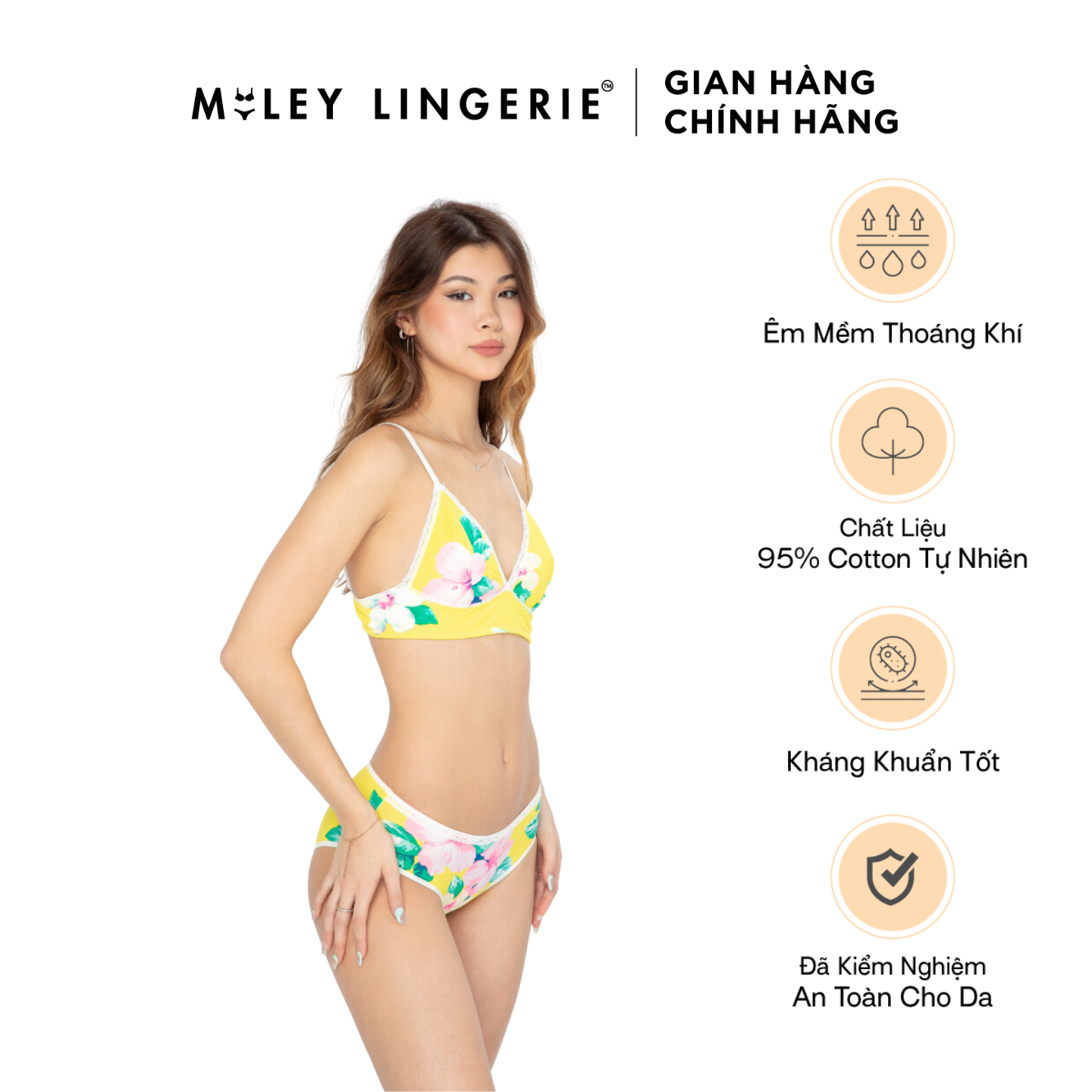Set Cotton Silk Nature Wind Miley Lingerie