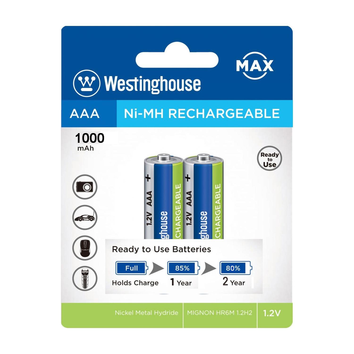 PIN SẠC 3A WESTINGHOUSE 1000MAH.