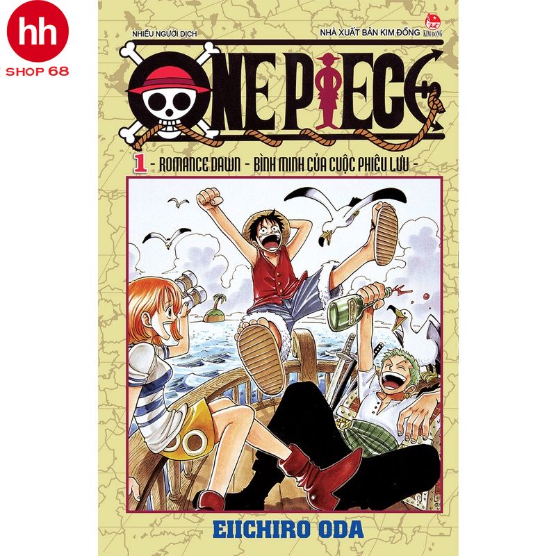 Truyện lẻ - One Piece - (Tập 1 tới tập 50) - NXB Kim Đồng
